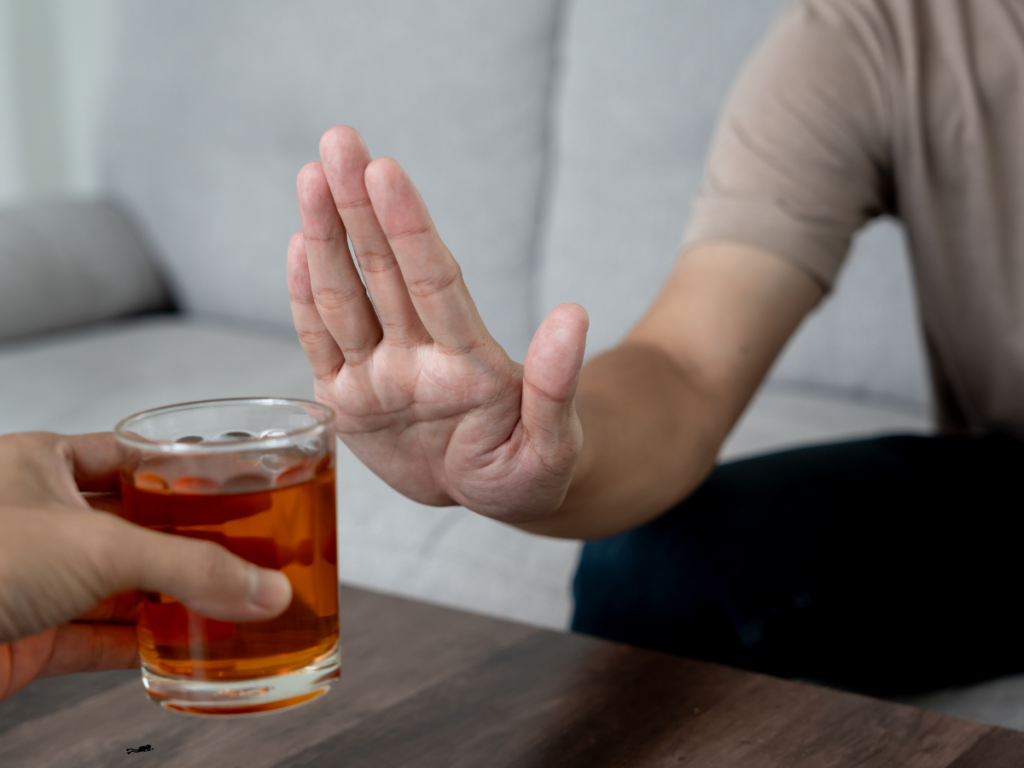 Avoid alcohol after scuba diving to ensure safety.